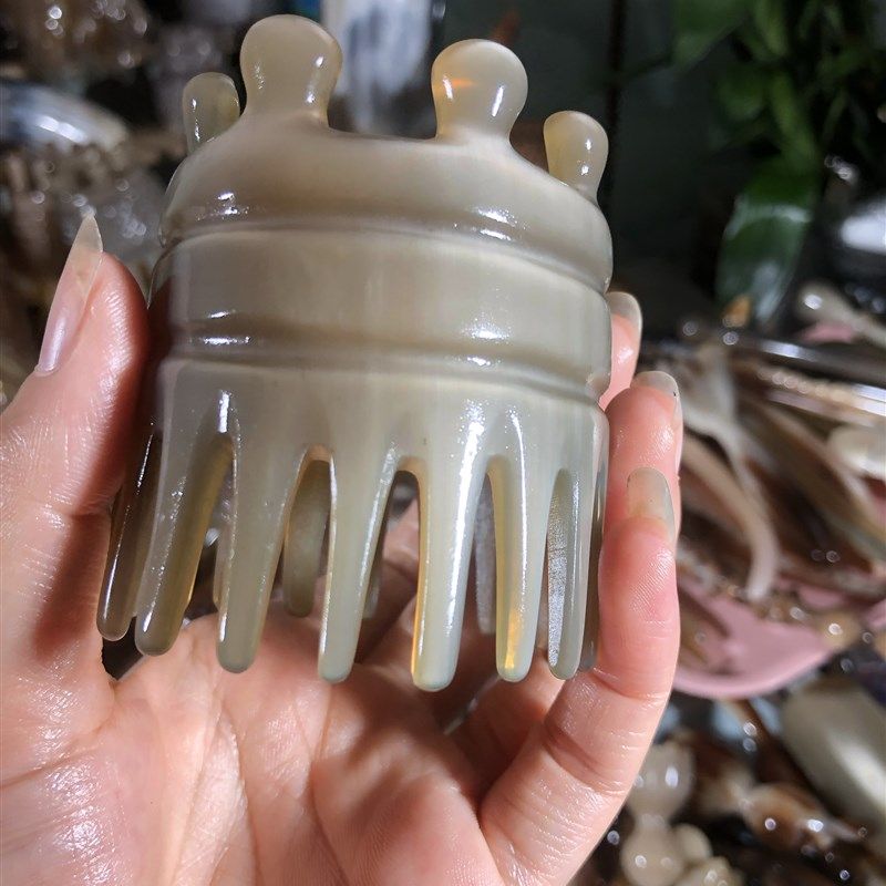 中齿牛角洗头按摩梳子粗宽齿个人护理洁头皮洗漱头疗梳高,淘宝优惠券,粉丝福利购,淘宝优惠卷