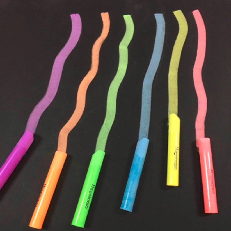 韩国羽衣OOO粉笔荧光 无尘粉笔 环保彩色 儿童涂鸦粉笔,淘宝优惠券,粉丝福利购,淘宝优惠卷