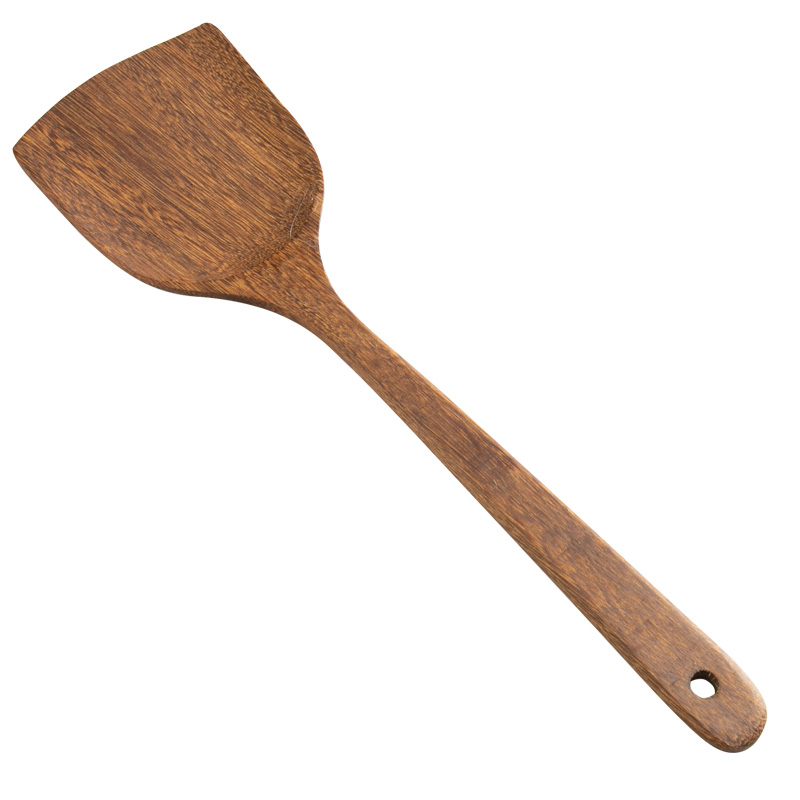 鸡翅木锅铲家用不粘锅专用铲子木质勺子耐高温无漆无蜡木头铲子 - 图3