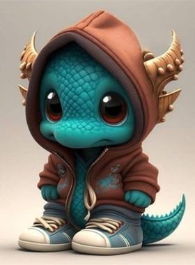 新款万圣节装饰摆件恐龙精灵雕塑摆件氛围场景布置树脂工艺品