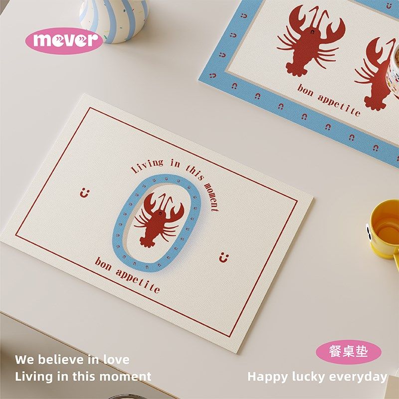 in高级感复古风皮革餐垫防油免洗吧台桌防水垫隔热桌面保护杯垫,淘宝优惠券,粉丝福利购,淘宝优惠卷