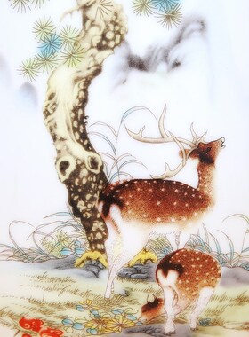 傲世瓷业 粉彩瓷福桶瓶