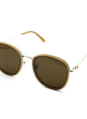 新款女士太阳眼镜圆脸墨镜防紫外线百搭时尚潮防晒大脸显瘦眼镜女