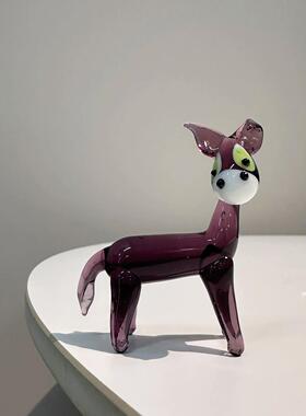 淄博八大局小毛驴琉璃摆件工艺礼品摆饰客厅卧室装饰品夜市摆摊礼