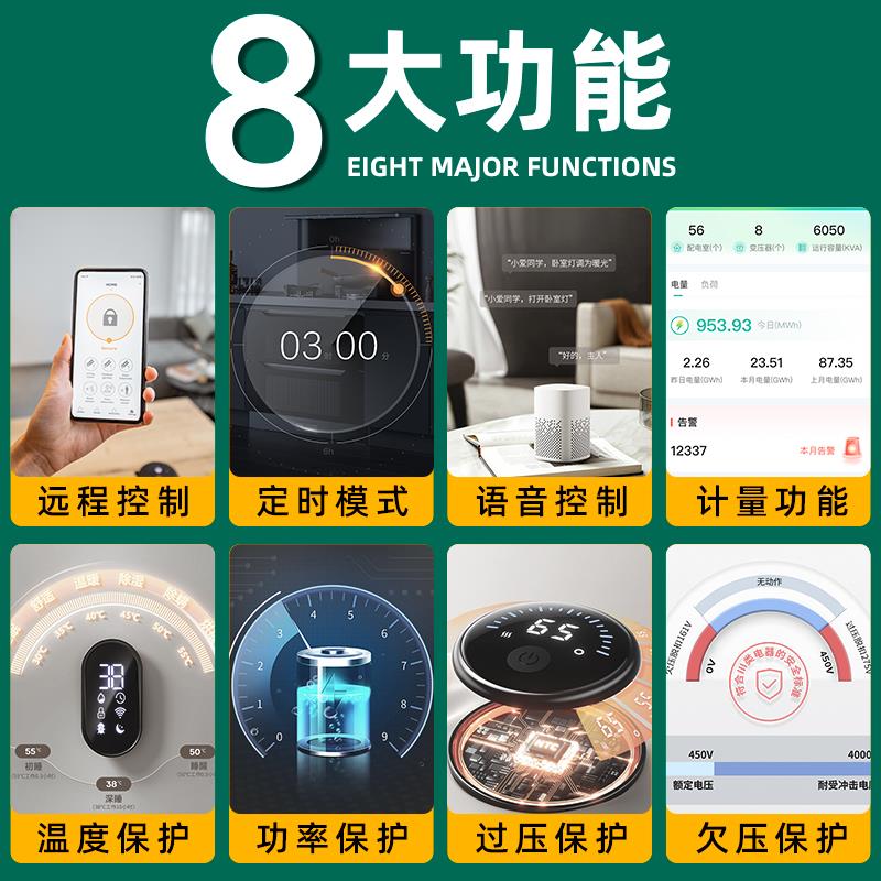米家智能wifi断路器手机远程控制涂鸦通断器空气开关定时遥控开关 - 图0