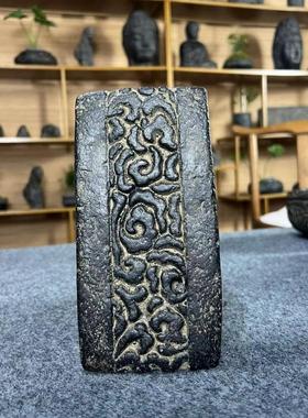 中国风仿祥云汉砖花盆复古旧花器菖蒲绿植多肉花盆创意个性摆件