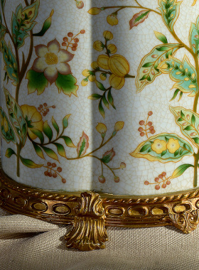 商场家居饰品工艺品桌面摆件 欧式装饰品客厅办公室陶瓷纯铜摆设