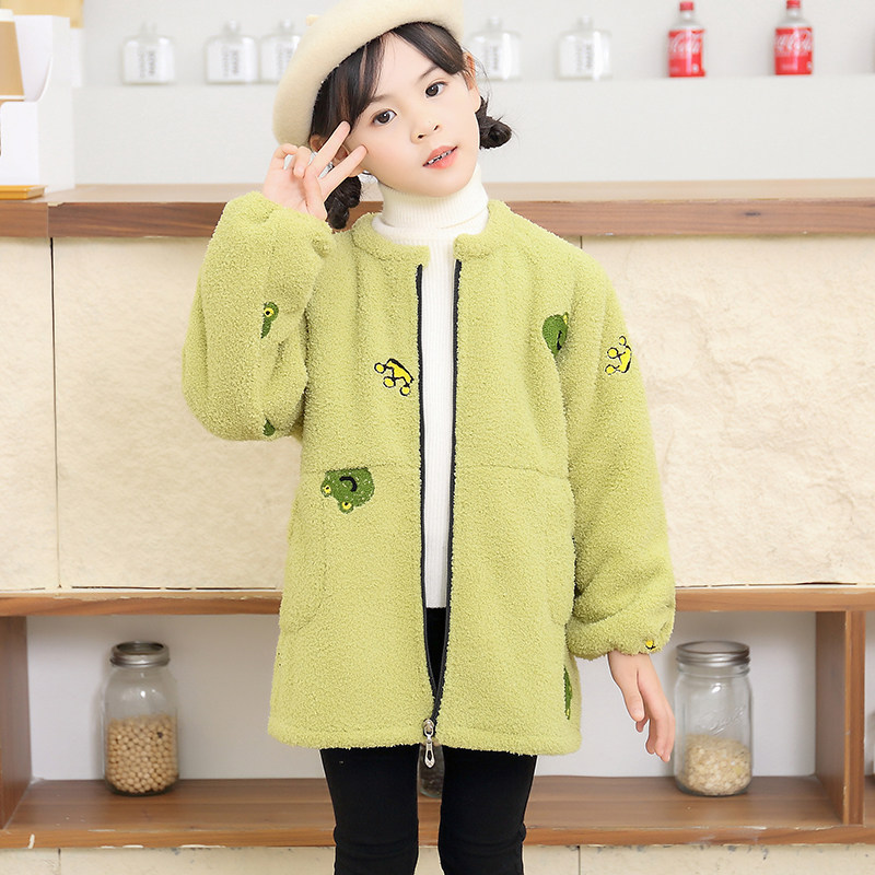 儿童罩衣秋冬新爆款外穿加绒长袖男女宝宝围裙羽绒服外套防脏护衣,淘宝优惠券,粉丝福利购,淘宝优惠卷