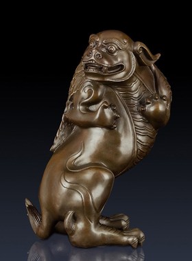 纯铜貔貅摆件招财貔貅家居饰品摆件办公室客厅饰品貔貅工艺品礼品