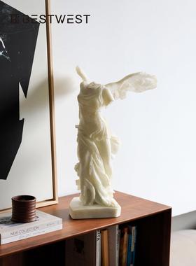 艺术感女神摆件古雕轻奢TR-0295高档客厅装饰关品玄摆设高级感复