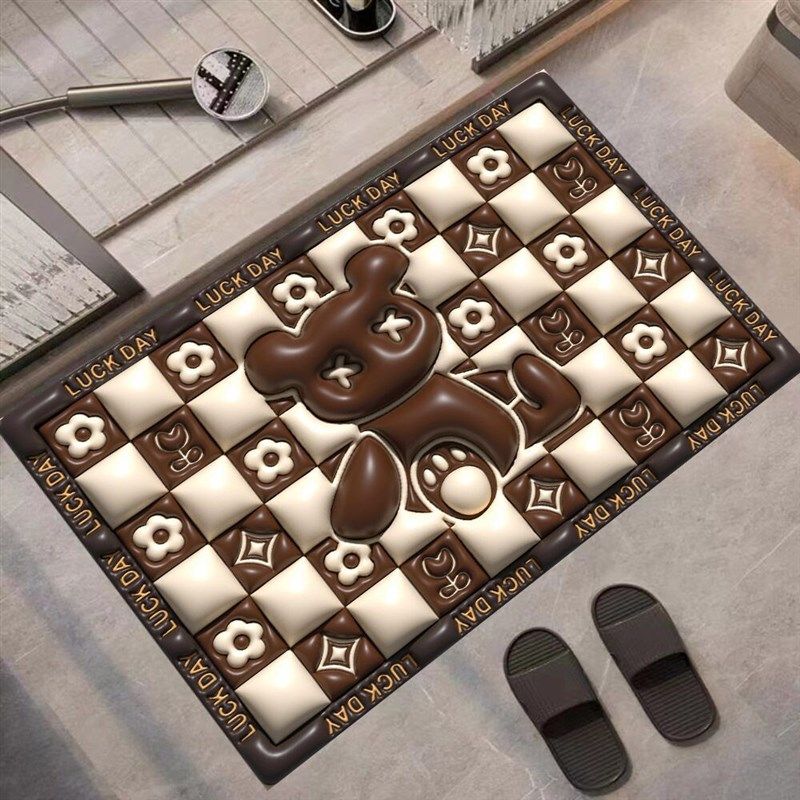 优选软硅藻泥浴室地s垫门垫吸水脚垫浴室垫硅藻土地毯吸水,淘宝优惠券,粉丝福利购,淘宝优惠卷