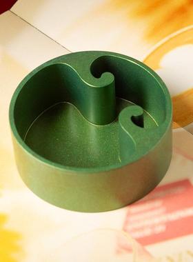 铜烟灰缸首饰盒家居灰家用摆件意礼品办公性室个烟GTGH55缸创大号