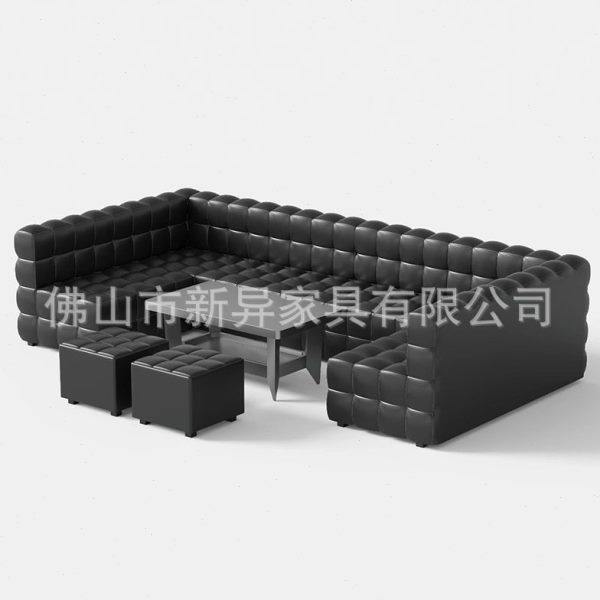 定制酒吧散台清吧脚桌椅KTV包厢转角LU型沙发桌椅组合发光茶几,淘宝优惠券,粉丝福利购,淘宝优惠卷