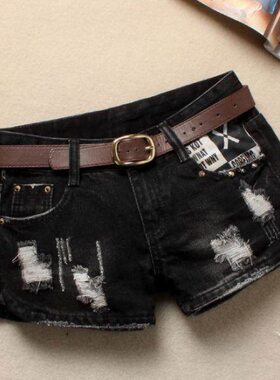 Autumn Denim Shorts For Women Sexy Mini Shorts Women'S Rivet