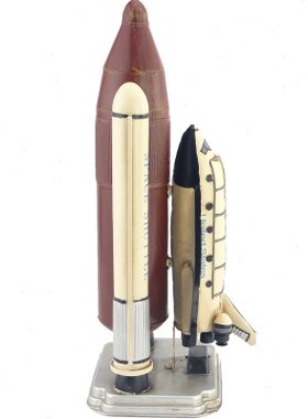 铁艺复古美国航空航天局航天飞机火箭模型桌面摆件创意做旧工艺品