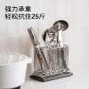 Stainless steel chopsticks 2 storage box chopstick barrel chopstick cage storage rack storage drain JTT-kzt002 bucket 6 new spoons
