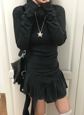 韩剧女主多巴胺星星长款锁骨链
