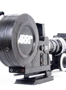 复古铁皮摄影机模型摆件 摄像机道具 纯手工怀旧装饰摆设 工艺品