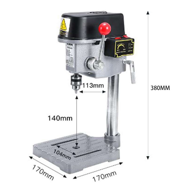5158A/5158B/5158C多功能高精度钻孔机大功率迷你微型台钻 - 图3