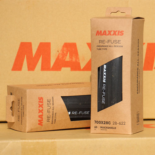 MAXXIS玛吉斯RE-FUSE二代适用公路车700四季25防刺28防滑32外胎 - 图0