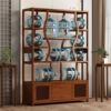 #Multi-layer Bogu rack Chinese j-style Duobao Pavilion tea set storage rack tea cabinet tea container display rack living room partition book