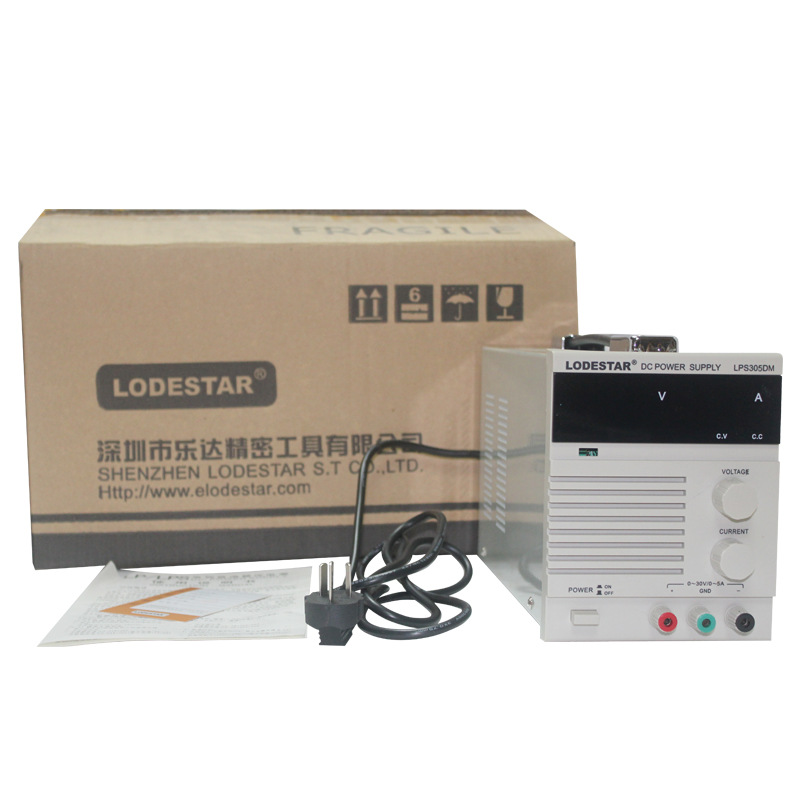 LODESTAR乐达LPS305DM四位数显直流稳压电源 精确到1MA高精度电源 - 图3