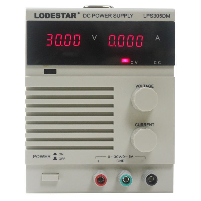 LODESTAR乐达LPS305DM四位数显直流稳压电源 精确到1MA高精度电源 - 图0