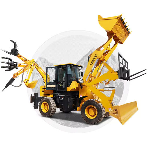Wheeled Backhoe Loader CE/EPA Earthmoving Excavator Loader - 图1