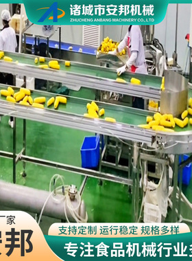 玉米棒清洗机鲜食玉米漂烫设备速冻玉米蒸箱