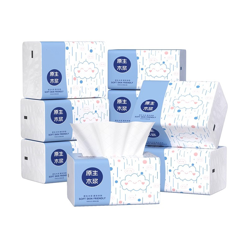 加大加厚大包纸巾抽纸家用整箱批发家庭装卫生纸餐巾纸面巾纸厕纸 - 图3