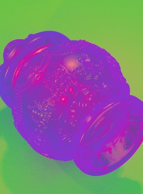 琉璃八吉祥摩尼宝瓶供瓶密宗法器财神供奉可装藏莲花宝瓶藏式摆件