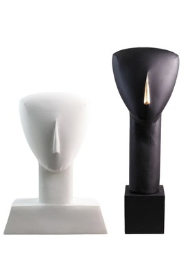 现代简约人物抽象雕塑装饰品摆件售楼处酒店大堂玄关艺术品摆设