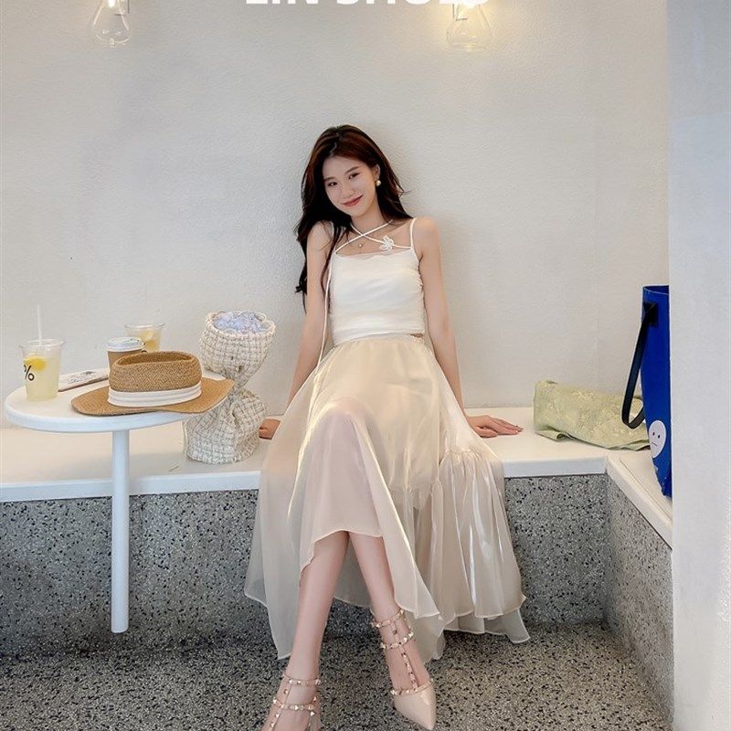 裸色高跟鞋女单鞋法式粗跟尖头铆钉包头凉鞋2024年春秋新款中跟夏,淘宝优惠券,粉丝福利购,淘宝优惠卷