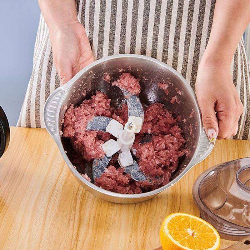 德国全自动绞肉机家用多功能家庭打肉机搅拌机电动绞馅碎肉辅食机,淘宝优惠券,粉丝福利购,淘宝优惠卷