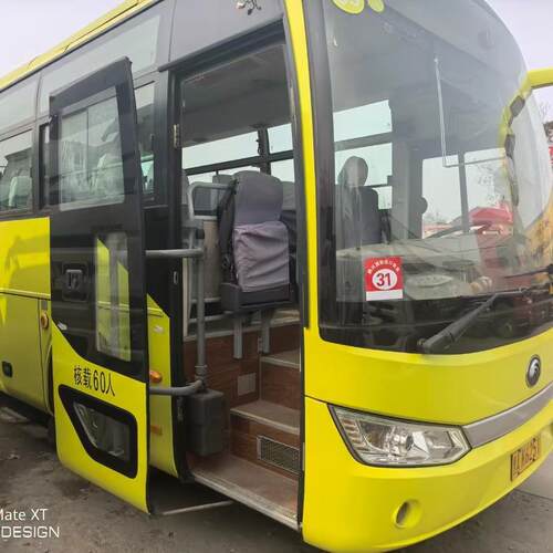 出口 考斯特23座中型客车旅游观光接待车 自动门 可调舒适座椅 - 图1