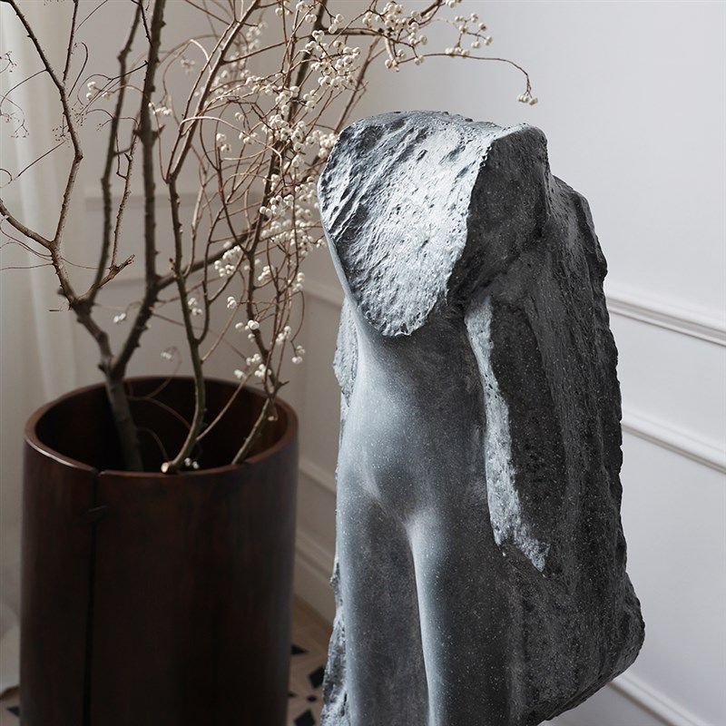 侘寂风绿植落地花器实木拼接桶客厅植物桶民宿装饰摆件度假大花缸,淘宝优惠券,粉丝福利购,淘宝优惠卷