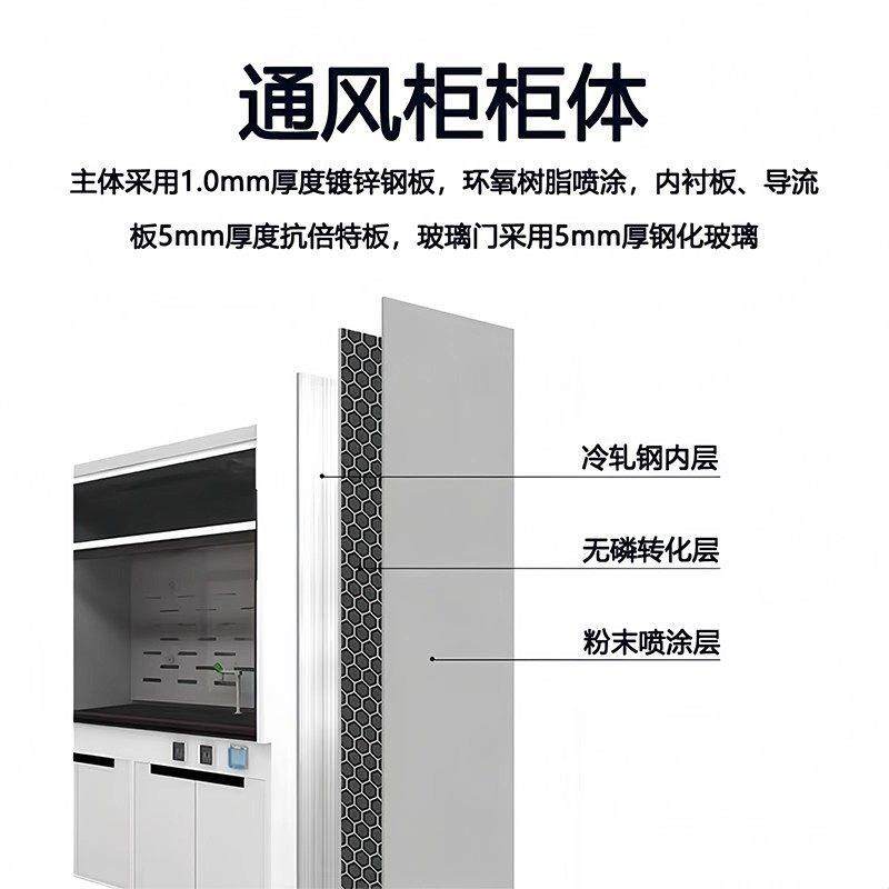 实验室全钢通风橱桌上型耐腐蚀不锈钢排风柜化验室PP通风柜定制,淘宝优惠券,粉丝福利购,淘宝优惠卷