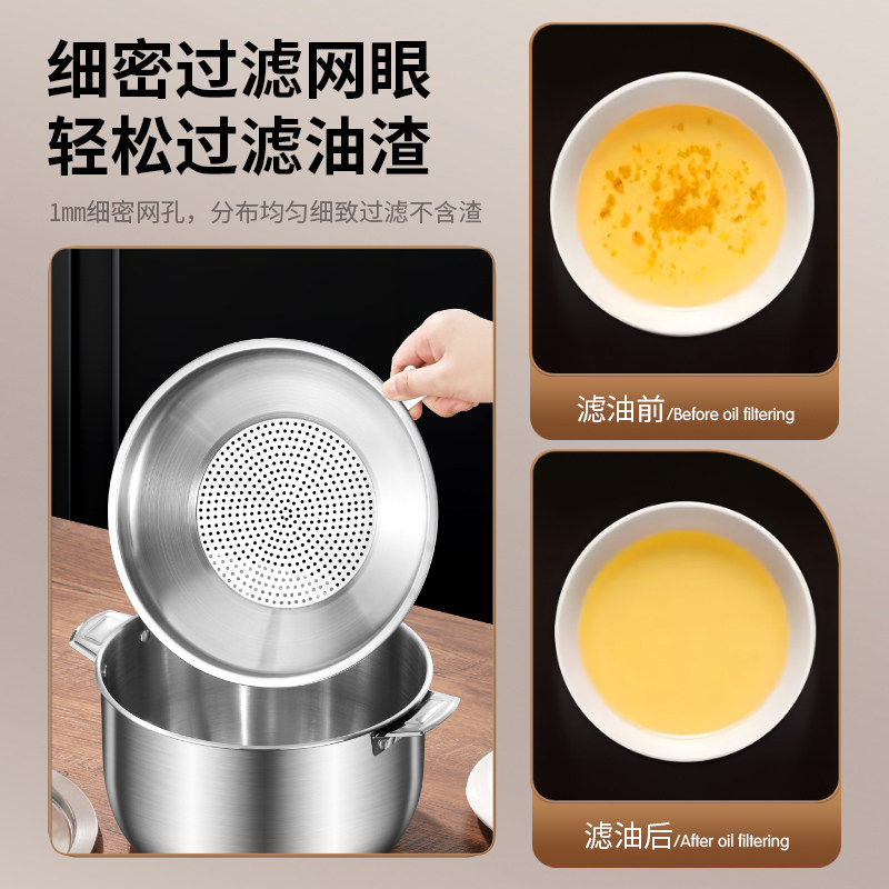 不锈钢猪油罐家用带盖调料罐厨房油缸装猪油储存罐耐高温油盆316,淘宝优惠券,粉丝福利购,淘宝优惠卷