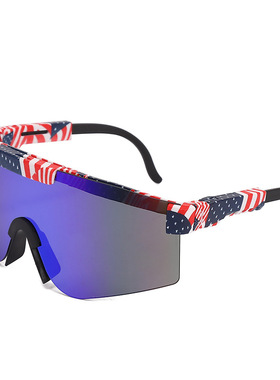 网红骑行太阳眼镜套装偏光太阳镜户外运动风镜骑行眼镜护目镜