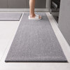 Special kitchen long floor mat, water-absorbent, anti-slip, r-oil-proof, wipeable, washable, anti-dirty floor mat, l-shaped entry door door carpet