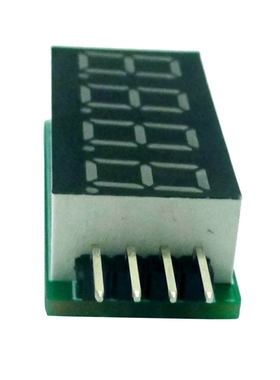 4位LED数码管显示模块 I2C/TWI接口串口AIP650驱动时钟仪表显示板