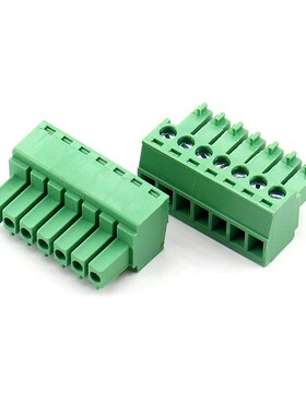 2EDGK-3.5mm绿色接线端子插拔式pcb凤凰端子电路板插头座2-12P