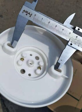 荧光灯支架吊装线盒塑料单双灯管吊链底座86型暗装吊灯挂链盒现货