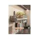 Seasoning rack, hook rack, hole-free wall hanging rack, multi-functional chopstick storage integrated