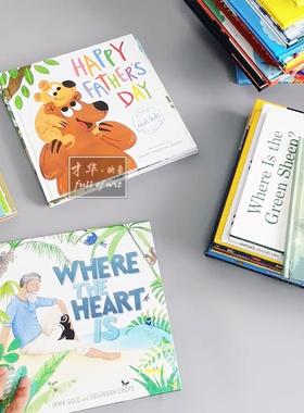 样板间儿童绘本装饰真书小孩房卡通动物可爱摆件插画仿真道具书