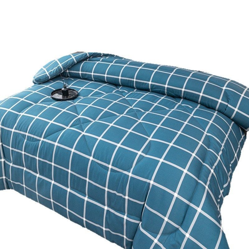 四季双人宿舍单件加厚被子新款洛卡棉冬被学生被四季被仿棉被芯,淘宝优惠券,粉丝福利购,淘宝优惠卷