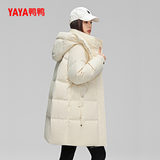 鸭鸭女士中长款冬季新品羽绒服券后157元包邮