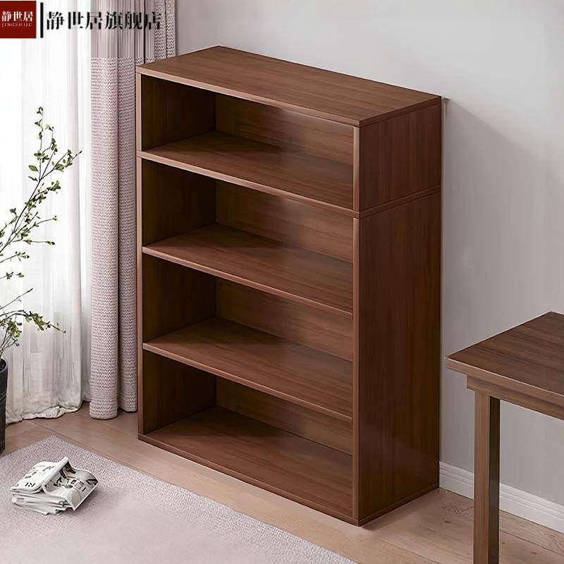 书架落地置物架图书馆一体靠墙整墙学生家用储物柜展示立柜子书柜,淘宝优惠券,粉丝福利购,淘宝优惠卷
