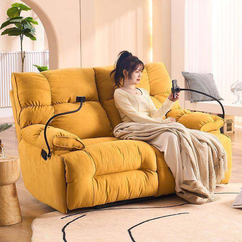 双人电动沙发可睡可躺摇椅多功能网红小户型家用休闲客厅懒人躺椅,淘宝优惠券,粉丝福利购,淘宝优惠卷