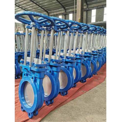 Z73X-10浆液阀对夹式浆液阀密封刀型闸阀铸铁泥浆污水矿浆插板阀 - 图2